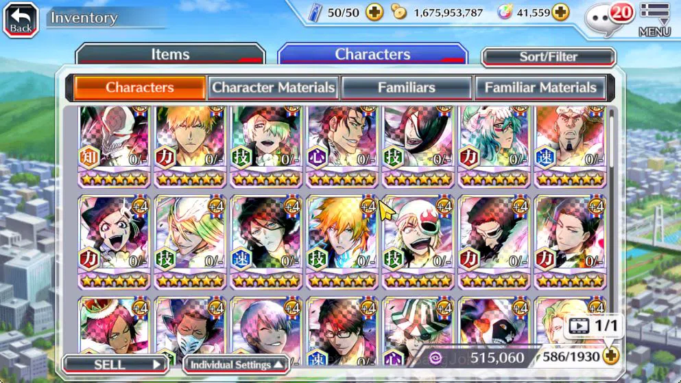 Bleach: Brave Souls Accounts [GLOBAL]41K Orb|TYBW26[Giselle,Candice],Rukia 10th image 9