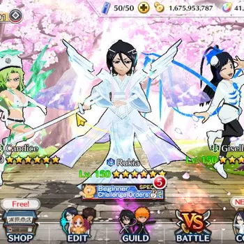 Bleach: Brave Souls Accounts Others [GLOBAL]41K Orb|TYBW26[Giselle,Candice],Rukia 10th Anniv,TYBW25[Uryu,Ganju],Byakuya