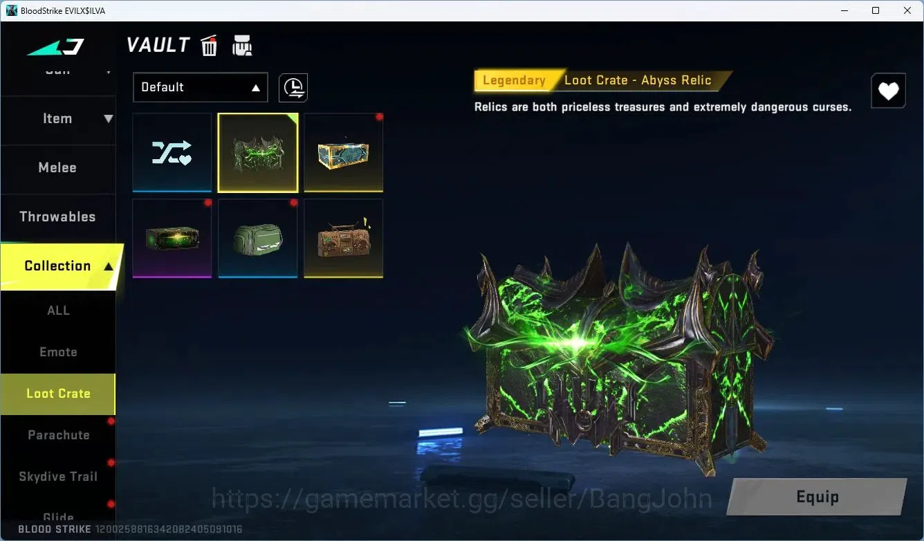Blood Strike Accounts ASIA  | 3 Collab Skins | 2 Limited Skins | 6 Legen image 14