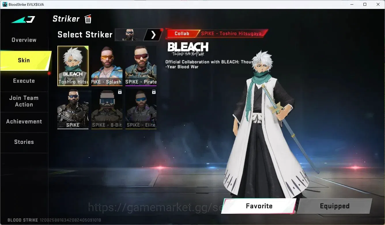 Blood Strike Accounts ASIA  | 3 Collab Skins | 2 Limited Skins | 6 Legen image 3