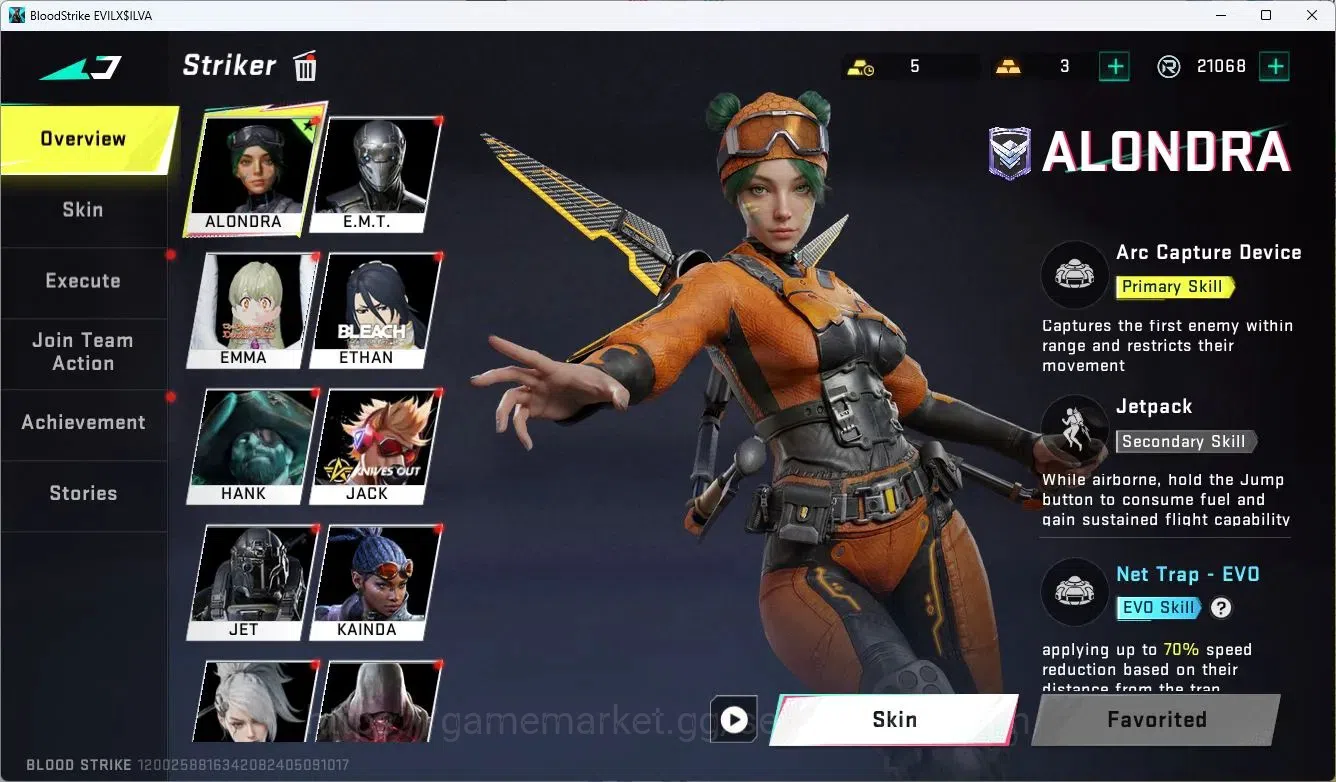Blood Strike Accounts ASIA  | 3 Collab Skins | 2 Limited Skins | 6 Legen image 6