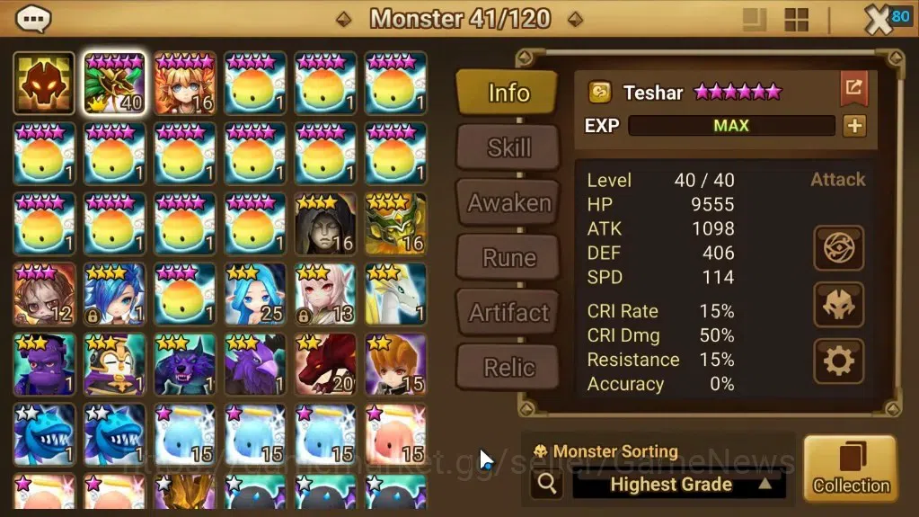 Summoners War: Sky Arena Accounts ASIA|Lv 26|Ready Gacha|115 12-YSC + 160 11-YSC + 3 image 10