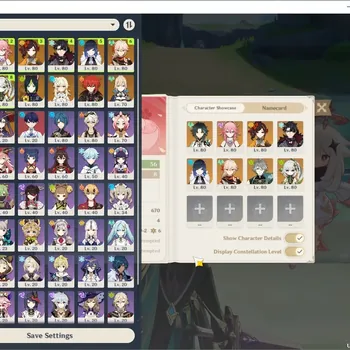 Genshin Impact Accounts Others ASIA|Free HSR|AR 56|8 Limit + 6(*5Wp)|(Yelan
