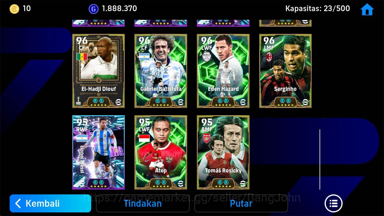 eFootball Accounts Power 3189, X Alonso epic new, Baggio PES, Matthau image 2
