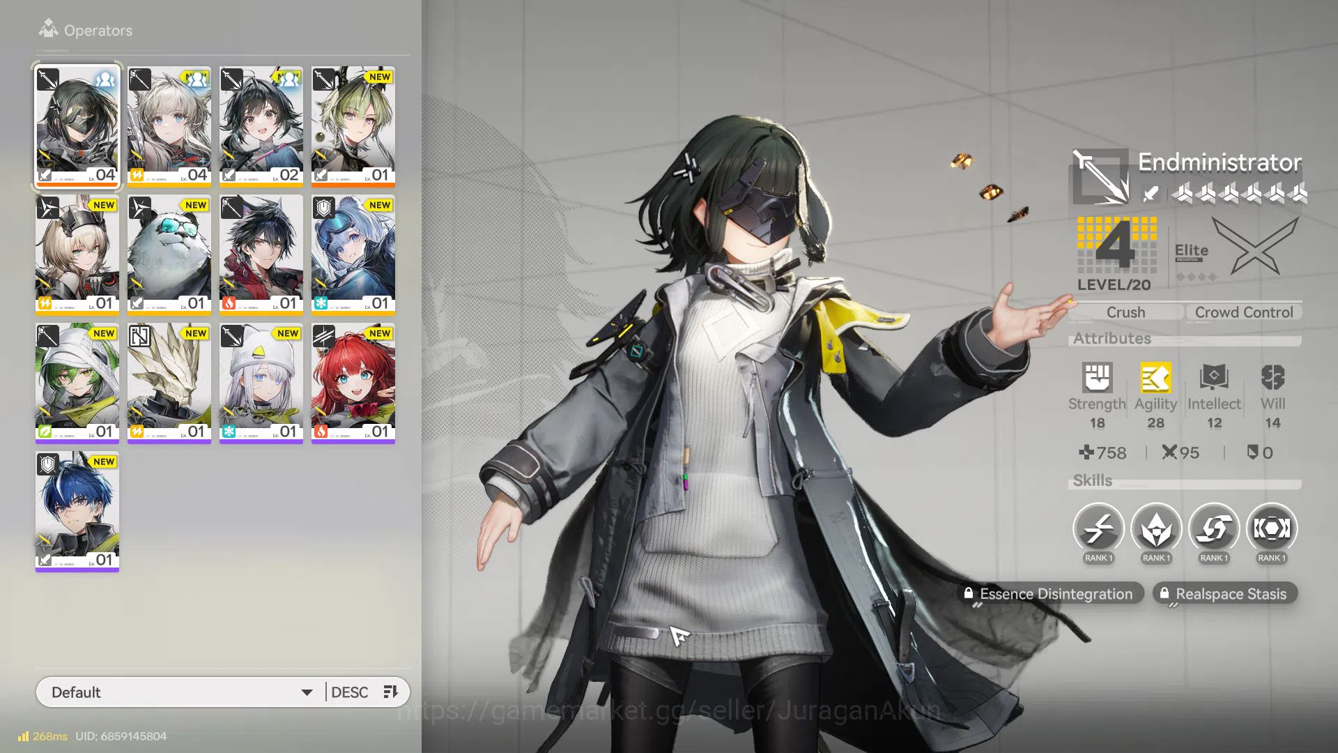 Arknights: Endfield Accounts NA/EU Lv2|Starter Lifeng + 6 SR Character + 2 W6 (Forgeborn Scathe, Former Finery)| MC 3