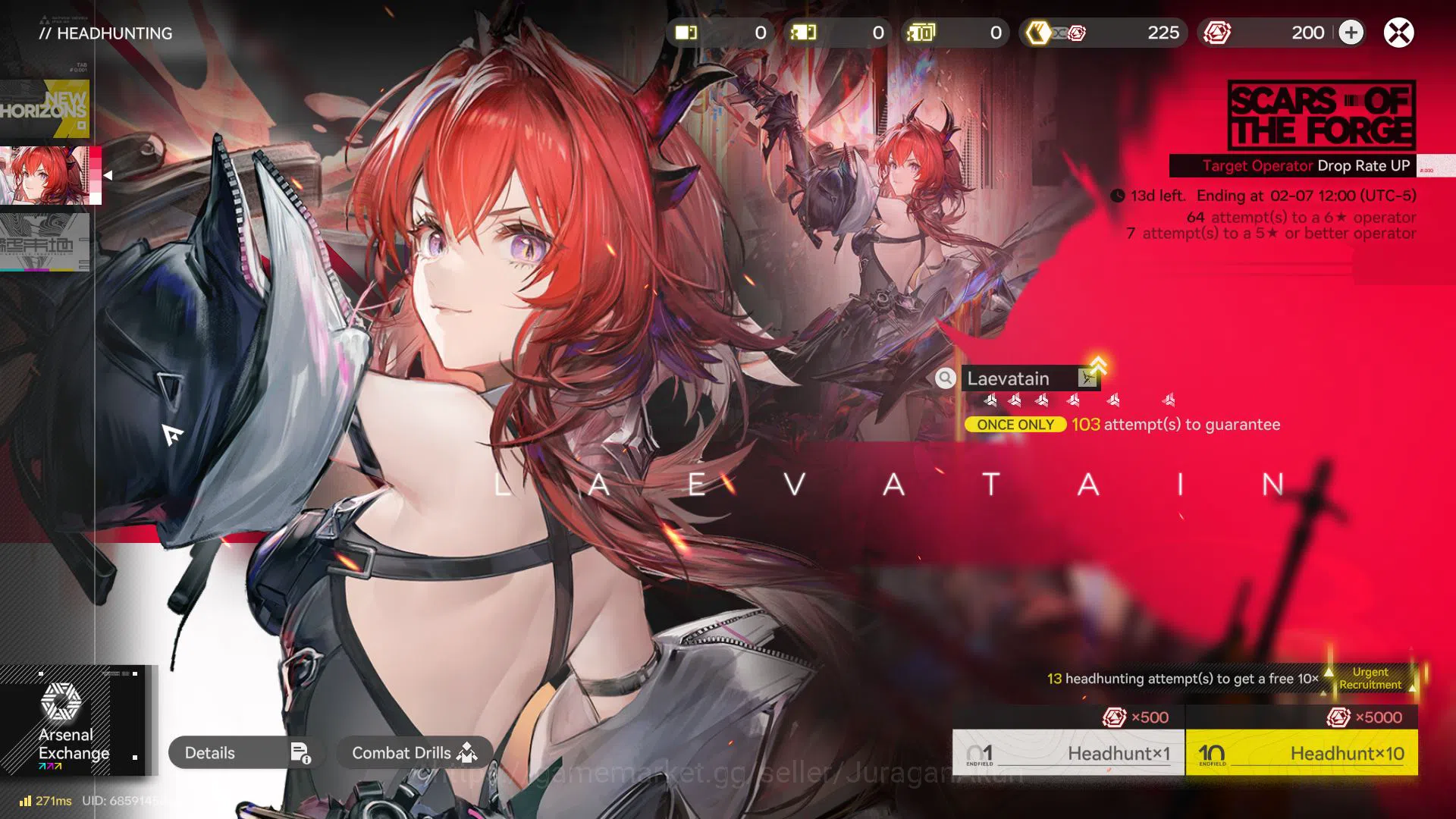 Arknights: Endfield Accounts NA/EU Lv2|Starter Lifeng + 6 SR Character + 2 W6 (Forgeborn Scathe, Former Finery)| MC 7