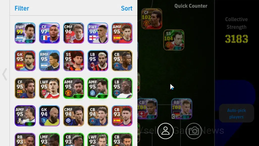 eFootball Accounts Android|BigTime Ruud van Nistelrooij,Epic Samuel E image 2