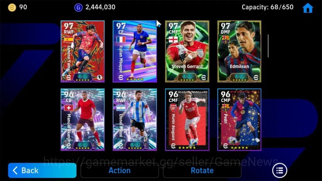 eFootball Accounts Android|BigTime Ruud van Nistelrooij,Epic Samuel E image 5