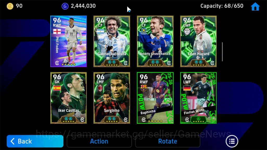 eFootball Accounts Android|BigTime Ruud van Nistelrooij,Epic Samuel E image 6