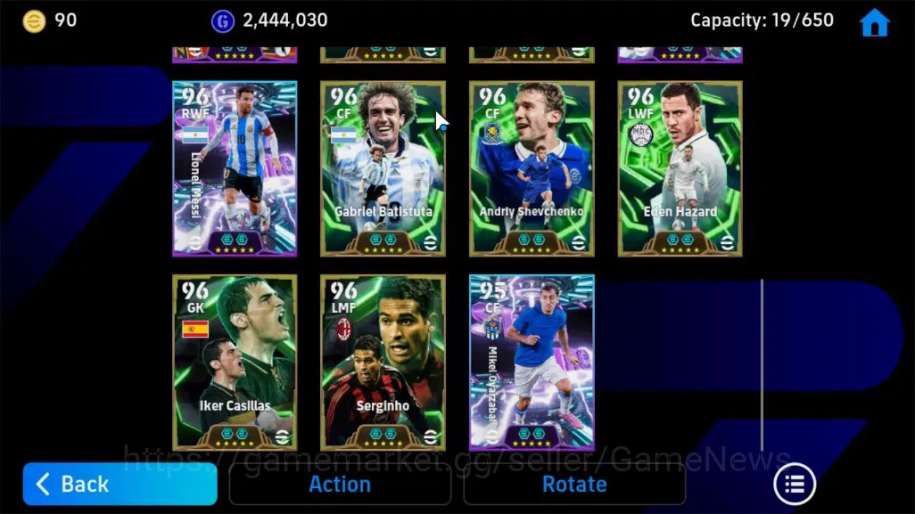 eFootball Accounts Android|BigTime Ruud van Nistelrooij,Epic Samuel E image 9
