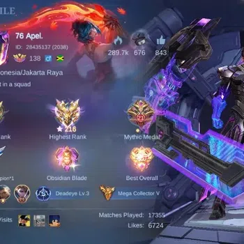 Mobile Legends: Bang Bang Accounts Others Global|Skin 484|Mega|Legend Alucard,Aspirant Angela,KOF