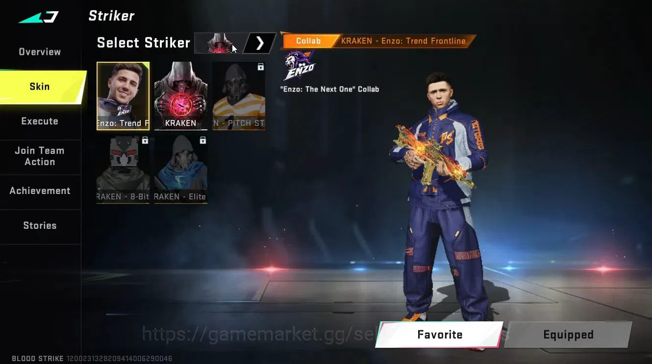 Blood Strike Accounts ASIA|ETERNAL DEagle-Scorpius|Collab ENZO [Kraken]+ image 14