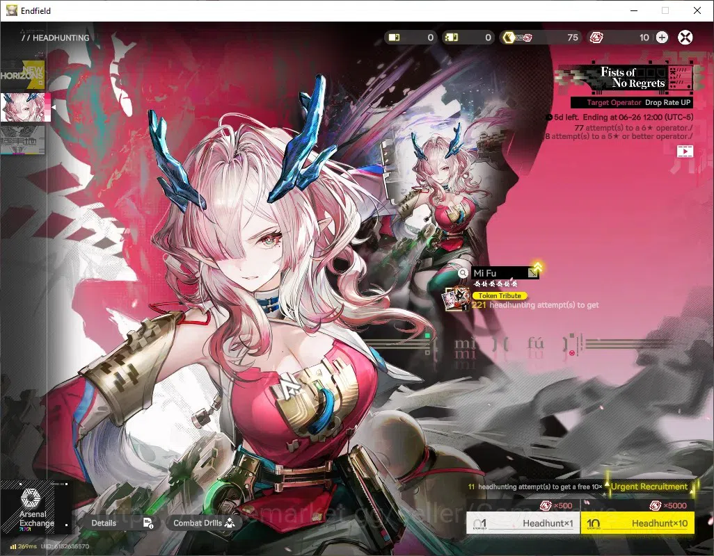 Arknights: Endfield Accounts NA/EU|Lv 2|2 SSR (1 Limit)+1 SSR Selector + 3 (*6 image 11
