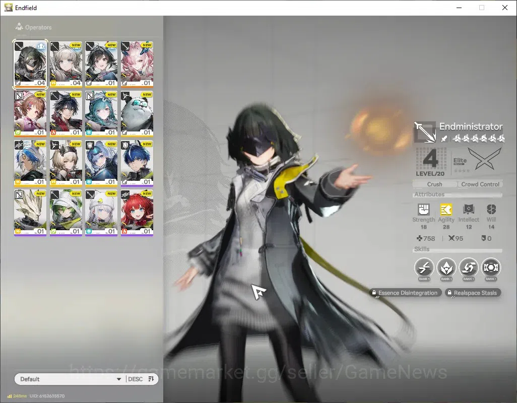 Arknights: Endfield Accounts NA/EU|Lv 2|2 SSR (1 Limit)+1 SSR Selector + 3 (*6 image 2