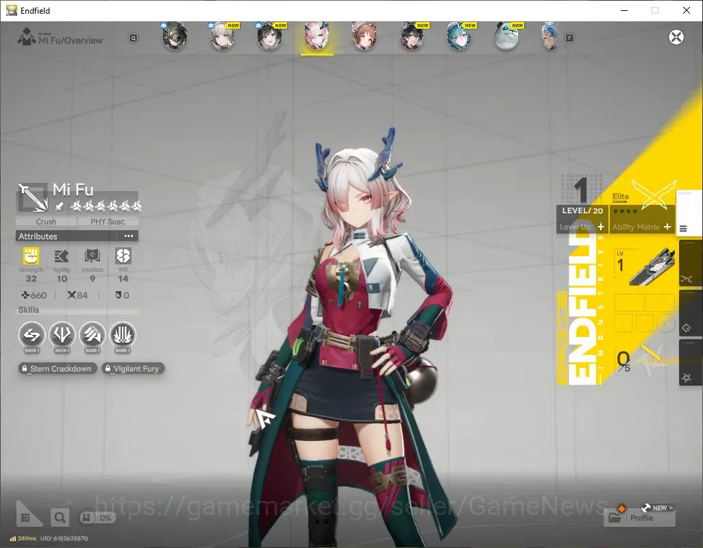 Arknights: Endfield Accounts NA/EU|Lv 2|2 SSR (1 Limit)+1 SSR Selector + 3 (*6 image 3