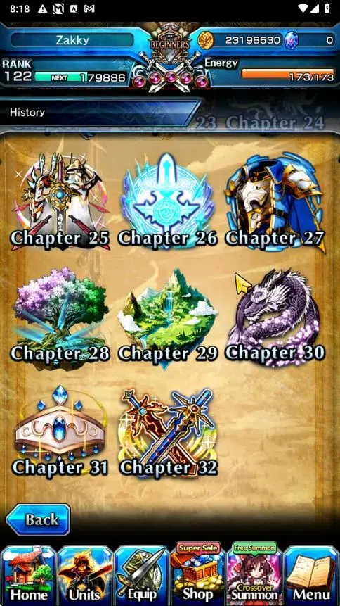 Grand Summoners Accounts Global|Rank 122|33 Ascend+6 TW|[Inumuta,Emiya,Jay, image 11