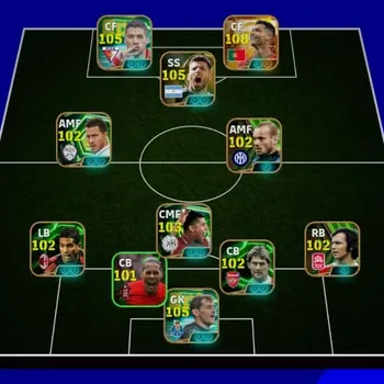 eFootball Accounts Legends & Iconic Players 3209 | BIG TIME CR.7 (108) • Casillas 105 • David Villa 104 • Eto’O 103 •  FRANK
