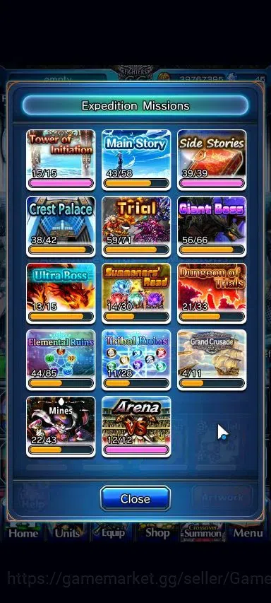 Grand Summoners Accounts Global|Rank 136|30 Ascend+20 TW|(Roy,Inumuta,Hajim image 10