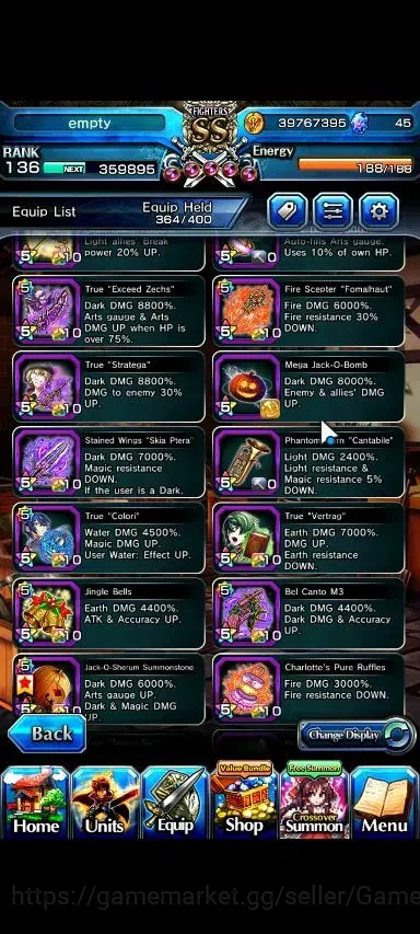 Grand Summoners Accounts Global|Rank 136|30 Ascend+20 TW|(Roy,Inumuta,Hajim image 18
