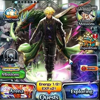 Grand Summoners End-Game Global|Rank 136|30 Ascend+20 TW|(Roy,Inumuta,Hajim image 1