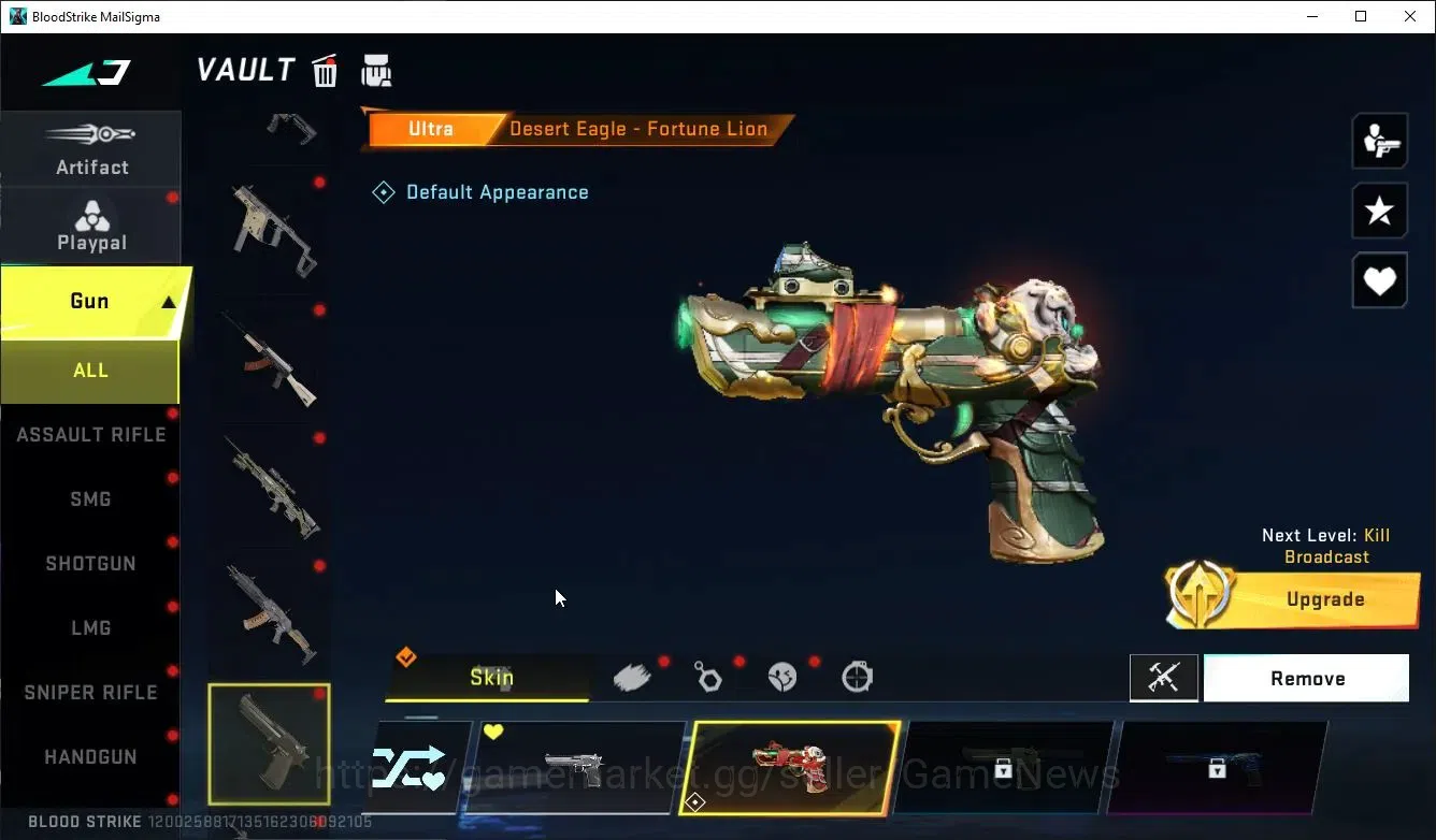Blood Strike Accounts ASIA|ETERNAL Lv4 UZI,VOLT+MELEE-Shuriken,Collab AO image 18