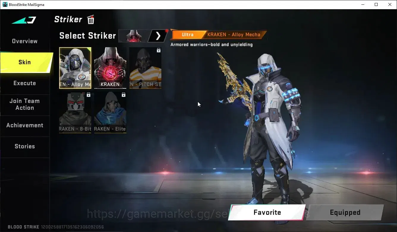 Blood Strike Accounts ASIA|ETERNAL Lv4 UZI,VOLT+MELEE-Shuriken,Collab AO image 8