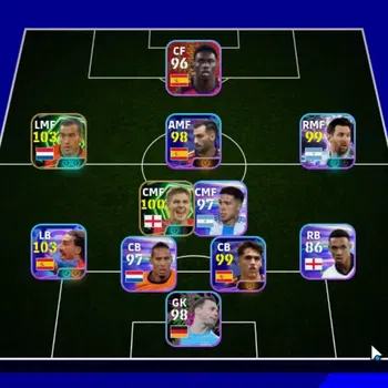 eFootball Accounts Legends & Iconic Players Android|Epic G.Van Bronckhorst,Steven Gerrard|Show Time Marc Cucurella,Lionel