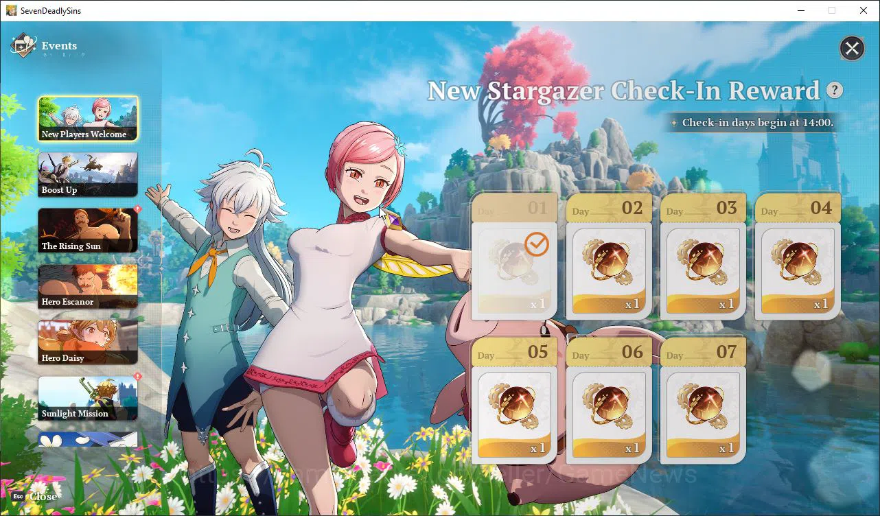 The Seven Deadly Sins: Origin Accounts NA WEST| Fresh Starter Lv 2 |3 SSR| Escanor, Guila image 6