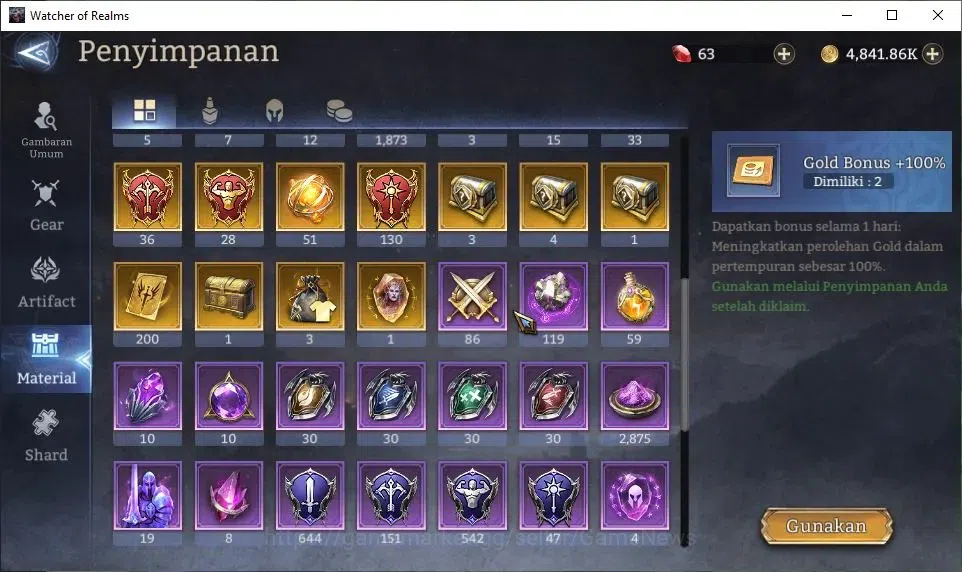 Watcher of Realms Accounts GLOBAL 50x|Lv 46|1,2M Power|4 Lord[Laya,Morrigan,V image 15