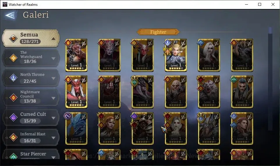 Watcher of Realms Accounts GLOBAL 50x|Lv 46|1,2M Power|4 Lord[Laya,Morrigan,V image 17