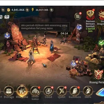 Watcher of Realms End-Game GLOBAL 50x|Lv 46|1,2M Power|4 Lord[Laya,Morrigan,V image 1