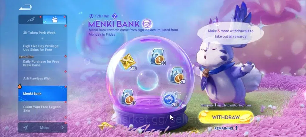 Honor of Kings Accounts Hero 7|Starter with Legend Skin Selection Chest(Di image 7