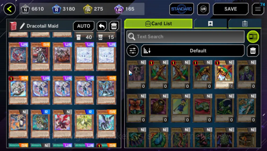Yu-Gi-Oh! Master Duel Accounts Mid-Level Lv 18 | 20 Deck |VSK9,Radiant Typhoon,Dracotail,Yummys,Time Lord,Etc|Ranked 13