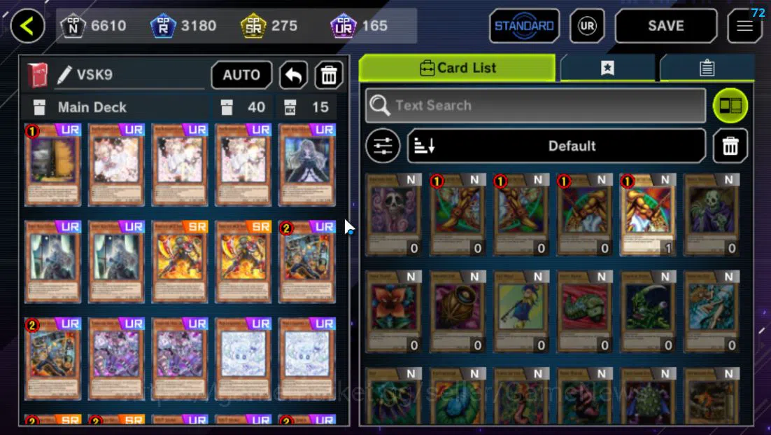 Yu-Gi-Oh! Master Duel Accounts Mid-Level Lv 18 | 20 Deck |VSK9,Radiant Typhoon,Dracotail,Yummys,Time Lord,Etc|Ranked 4