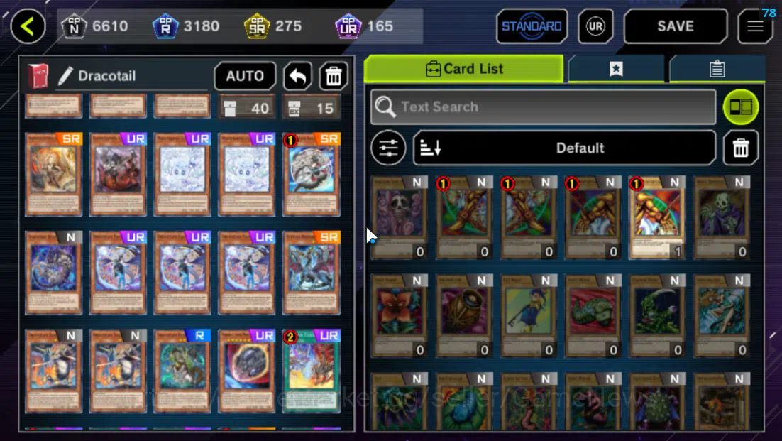 Yu-Gi-Oh! Master Duel Accounts Mid-Level Lv 18 | 20 Deck |VSK9,Radiant Typhoon,Dracotail,Yummys,Time Lord,Etc|Ranked 7