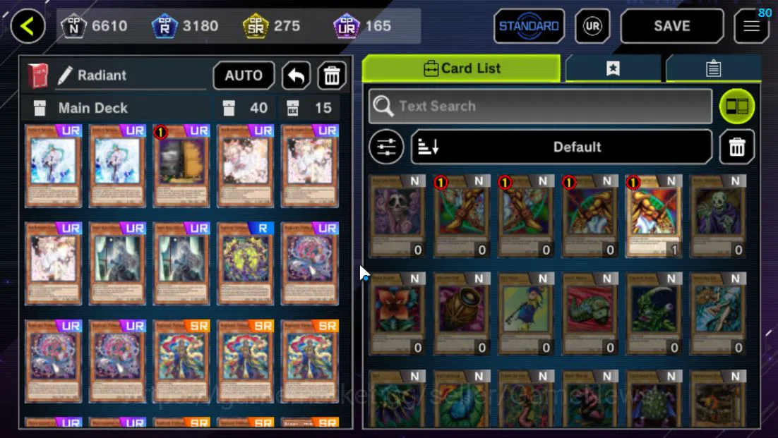 Yu-Gi-Oh! Master Duel Accounts Mid-Level Lv 18 | 20 Deck |VSK9,Radiant Typhoon,Dracotail,Yummys,Time Lord,Etc|Ranked 8