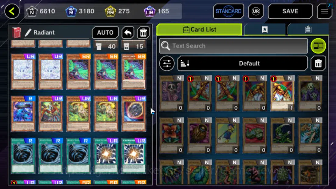 Yu-Gi-Oh! Master Duel Accounts Mid-Level Lv 18 | 20 Deck |VSK9,Radiant Typhoon,Dracotail,Yummys,Time Lord,Etc|Ranked 9