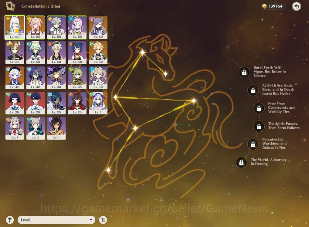 Genshin Impact Accounts ASIA|AR49|Premium Team Zibai|2Limited+15(*4Charact image 3