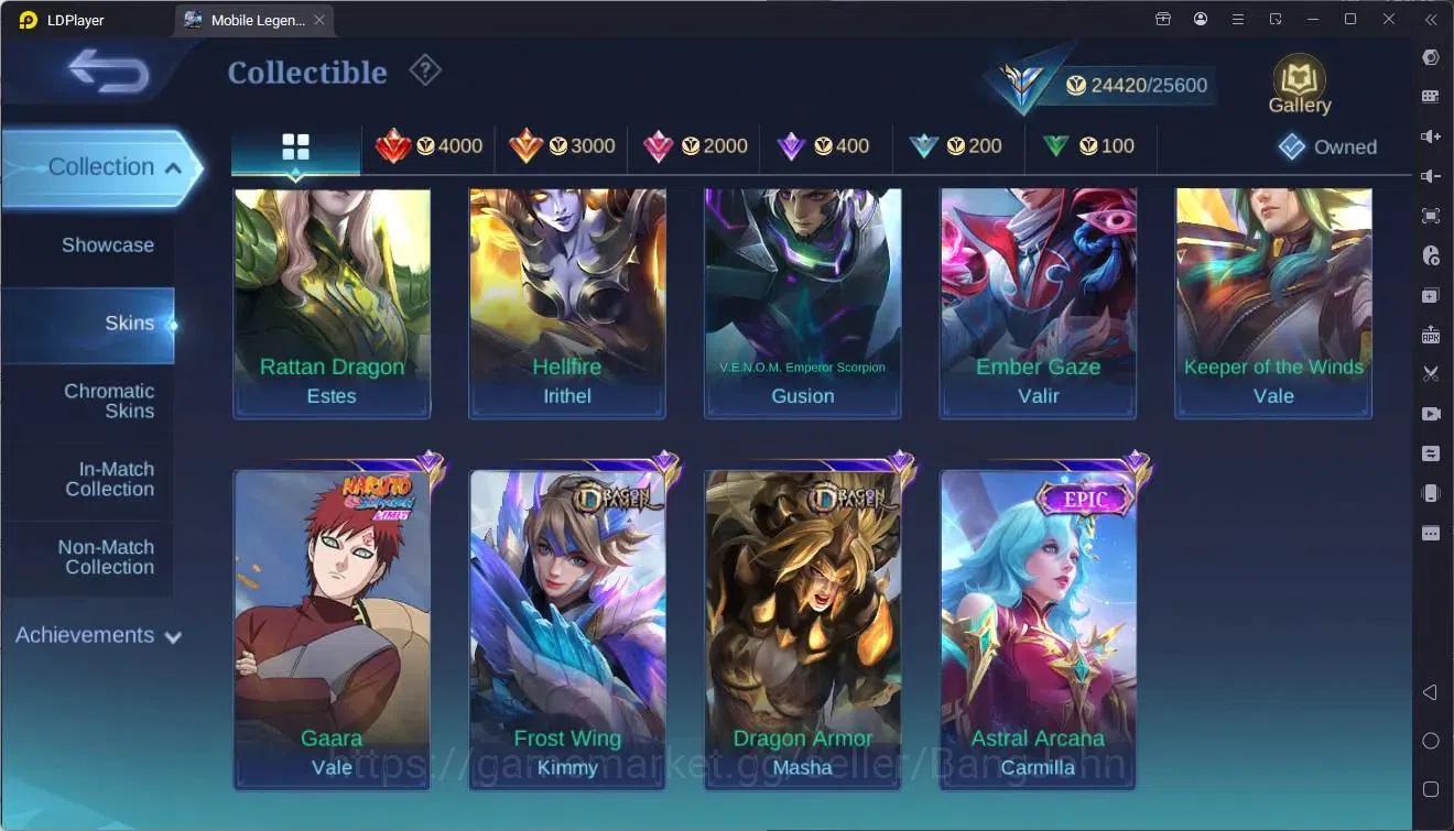 Mobile Legends: Bang Bang Accounts Global|Hero 85|Skin 120|Expert|CC Natalia|Naruto V image 10