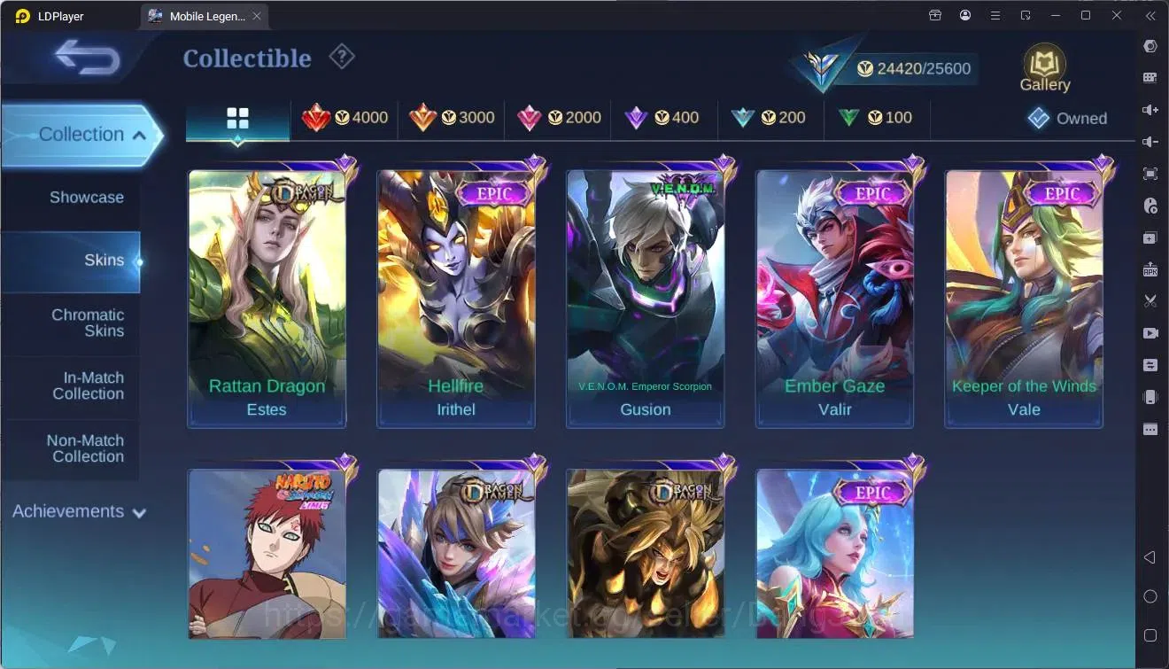 Mobile Legends: Bang Bang Accounts Global|Hero 85|Skin 120|Expert|CC Natalia|Naruto V image 11