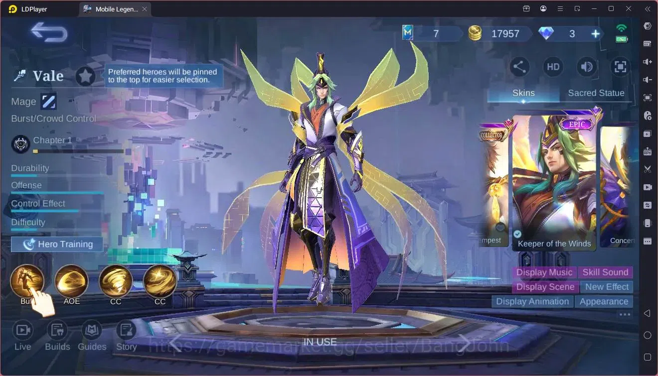 Mobile Legends: Bang Bang Accounts Global|Hero 85|Skin 120|Expert|CC Natalia|Naruto V image 2