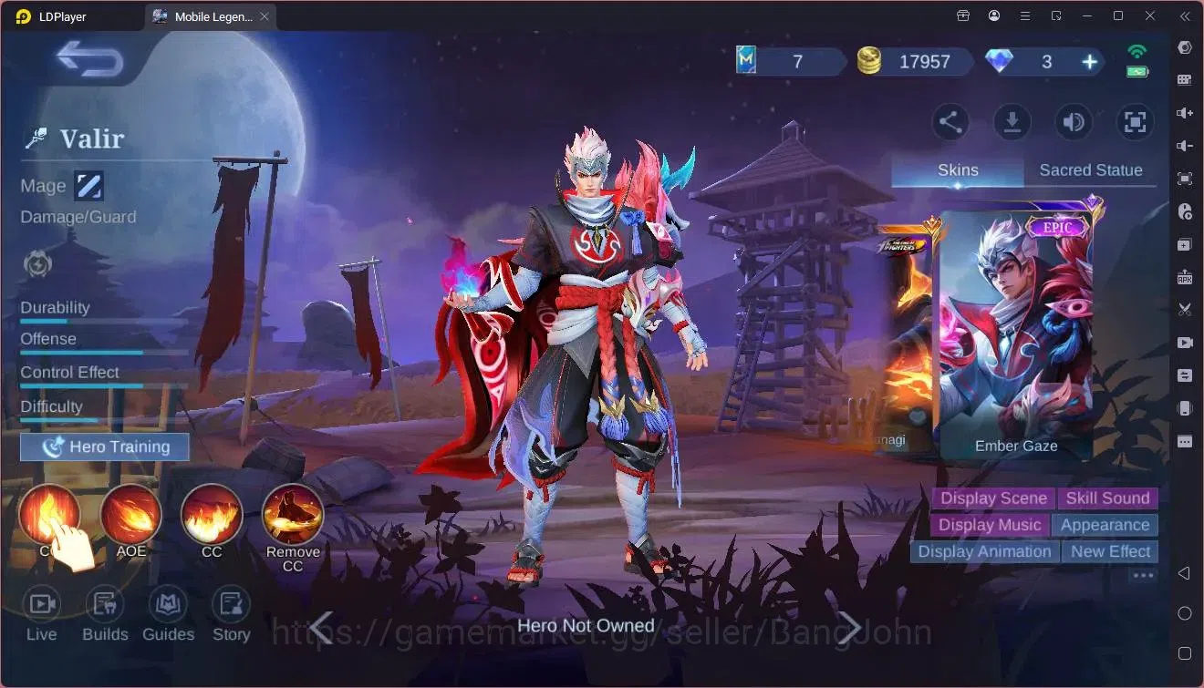 Mobile Legends: Bang Bang Accounts Global|Hero 85|Skin 120|Expert|CC Natalia|Naruto V image 4