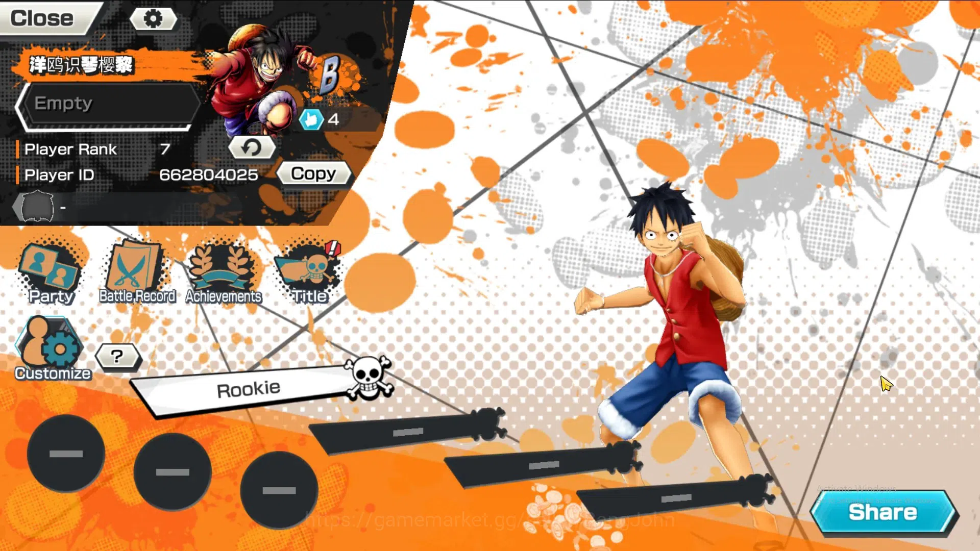 One Piece Bounty Rush Accounts GLOBAL|EX 2|Kizaru,G5 Luffy| Rank 7|more detail ch image 13