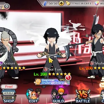 Bleach: Brave Souls Accounts Starter Global | 40K Orb| Aizen TYBW, Kensei TYBW, Ulquiorra 11th Anniv| Fresh Main Story and