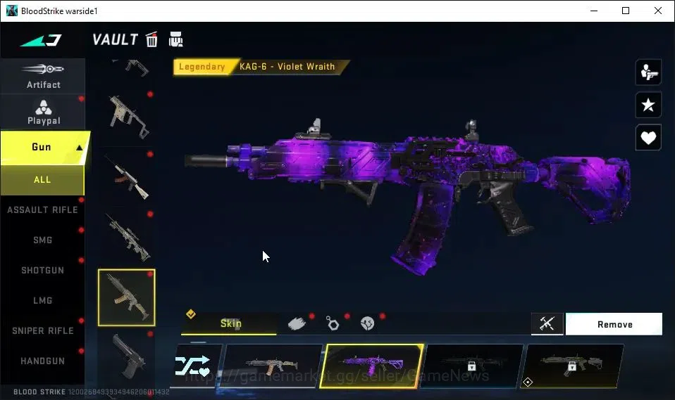 Blood Strike Accounts ASIA|ETERNAL VOLT-DeathClaw|ULTRA FN2000-Limbo Lv2 image 10