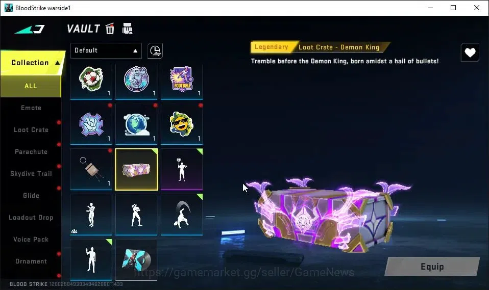 Blood Strike Accounts ASIA|ETERNAL VOLT-DeathClaw|ULTRA FN2000-Limbo Lv2 image 17