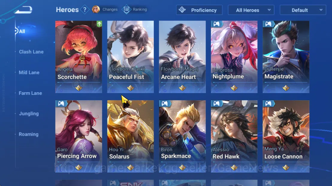 Honor of Kings Accounts Hero 16  Skin 6|Starter with Legend Skin Selection image 6