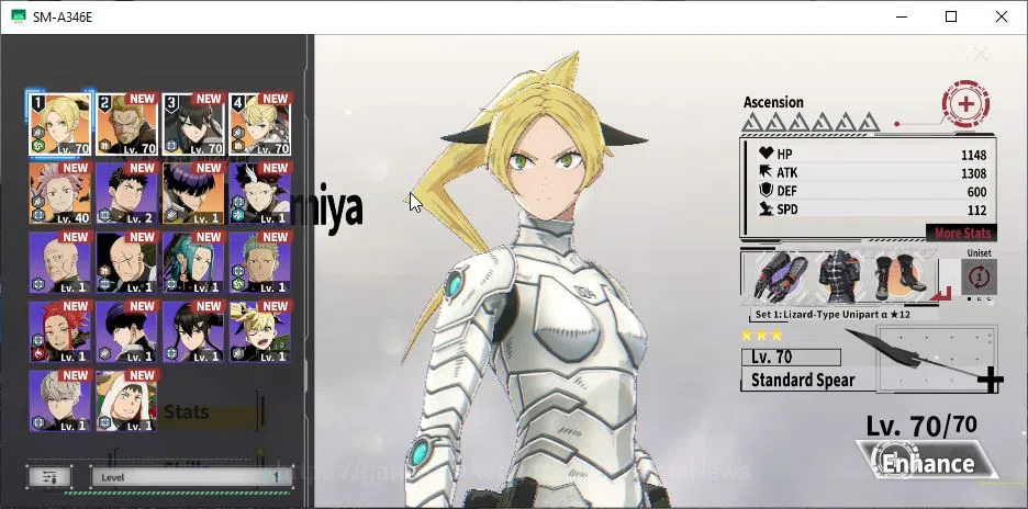 Kaiju No. 8 The Game Accounts [MOBILE] 6 SSR 3 Limit |Hikari Valkyrie, Mina Superb(Kikoru Evolv,Isao Iron,Gen