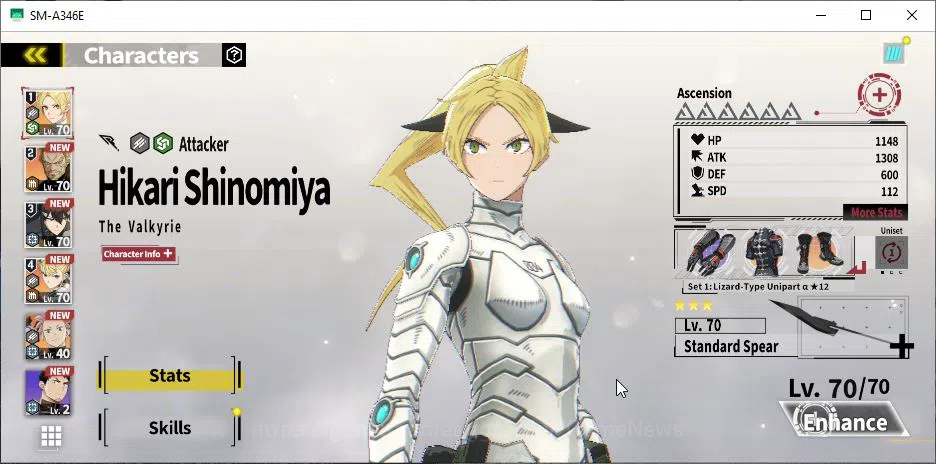 Kaiju No. 8 The Game Accounts [MOBILE] 6 SSR 3 Limit |Hikari Valkyrie, Mina Superb(Kikoru Evolv,Isao Iron,Gen 2