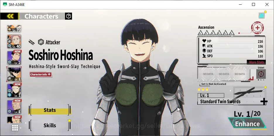 Kaiju No. 8 The Game Accounts [MOBILE] 6 SSR 3 Limit |Hikari Valkyrie, Mina Superb(Kikoru Evolv,Isao Iron,Gen 6